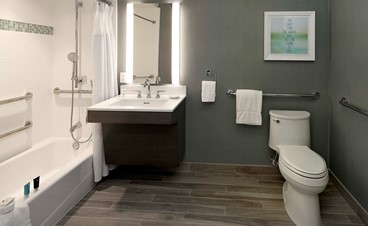 Mobility Accessible with Tub Room